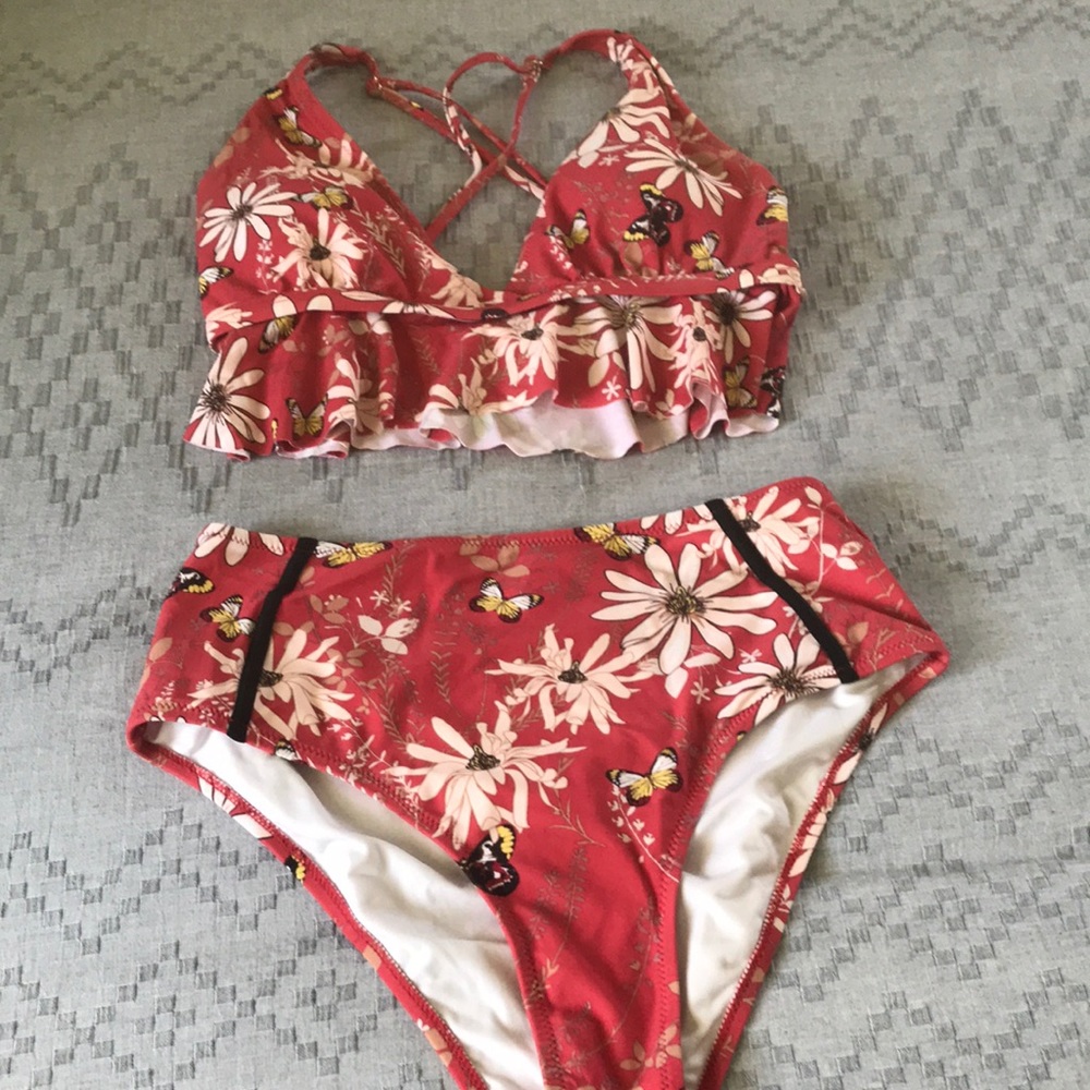 CupShe High waisted bikini